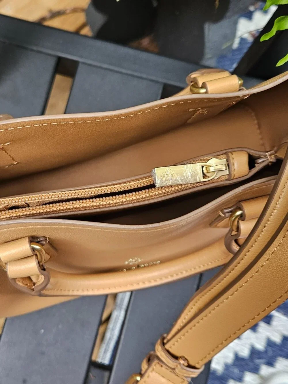 Nanette Lepore Tan Satchel Bag